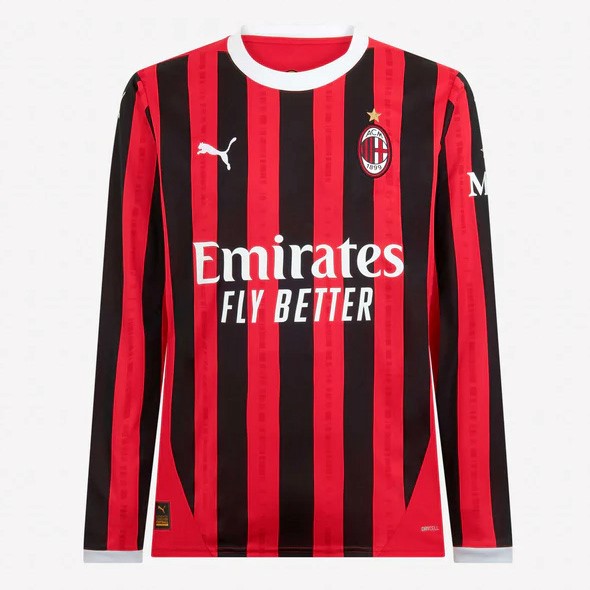 Tailandia Camiseta AC Milan 1ª ML 2024/25